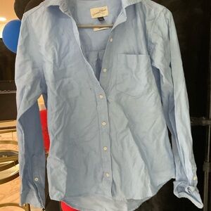 Banana Republic Blue Casual Button Down Shirt